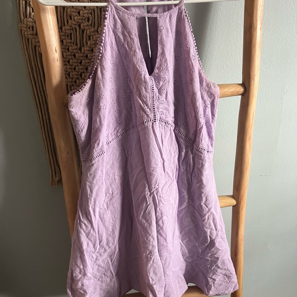 Candie's Lavender Eyelet Dress